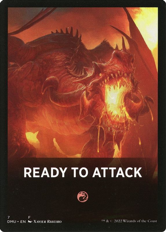 Ready to Attack Theme Card - 7 - Token