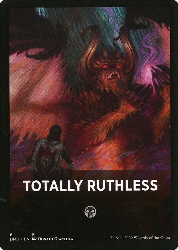 Totally Ruthless Theme Card - 6 - Token
