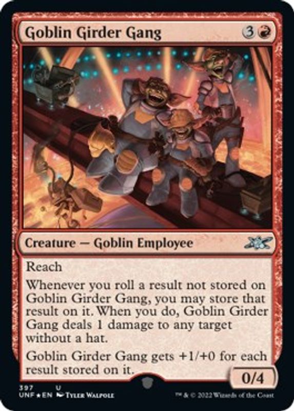 Goblin Girder Gang (Galaxy Foil) - 397 - Uncommon
