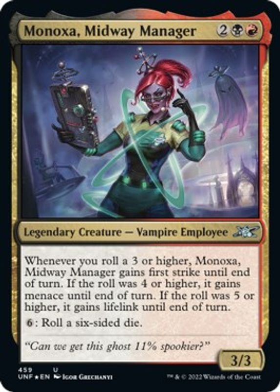 Monoxa, Midway Manager (Galaxy Foil) - 459 - Uncommon