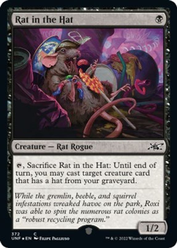 Rat in the Hat (Galaxy Foil) - 372 - Common