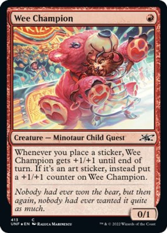 Wee Champion (Galaxy Foil) - 413 - Common