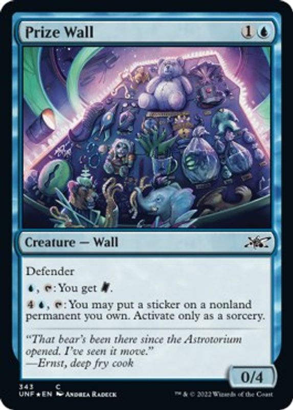 Prize Wall (Galaxy Foil) - 343 - Common