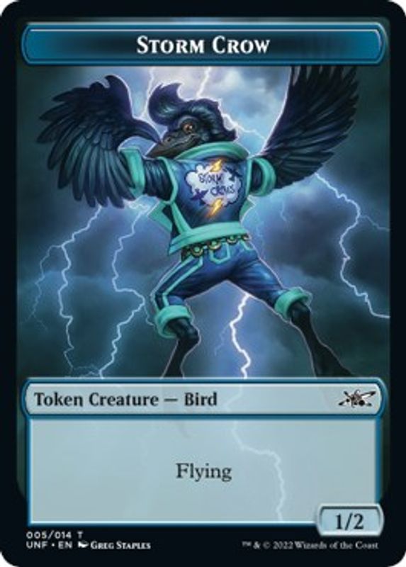 Storm Crow Token - 5 - Token