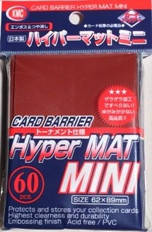 KMC Sleeves - Mini Hyper Matte 60CT