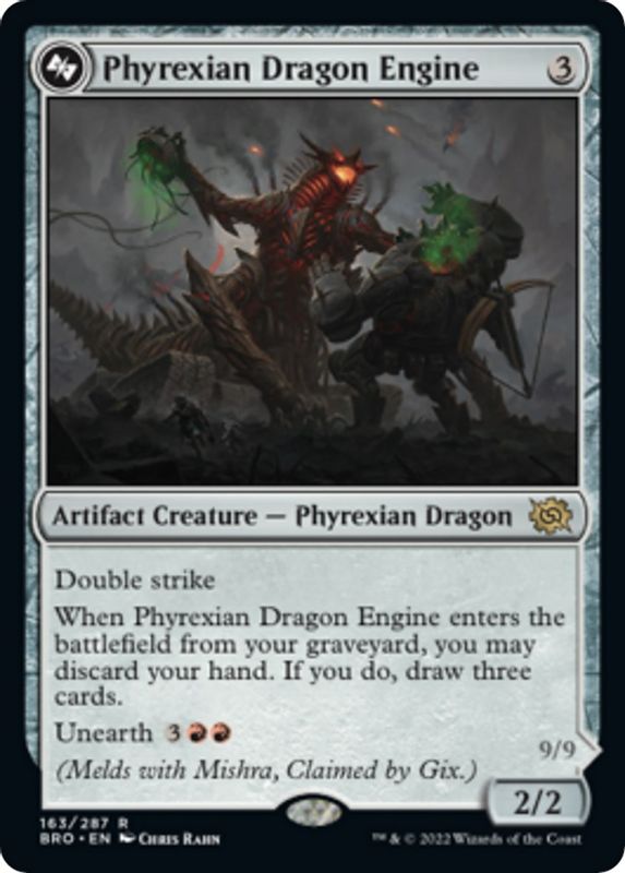 Phyrexian Dragon Engine - 163 - Rare