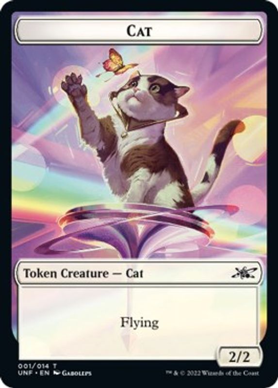 Cat // Storm Crow Double-sided Token - Token