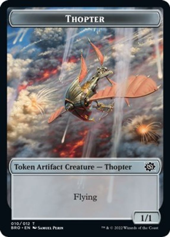 Thopter // Construct (005) Double-sided Token - Token