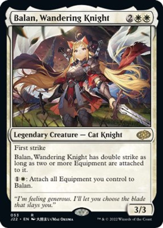 Balan, Wandering Knight - 53 - Rare