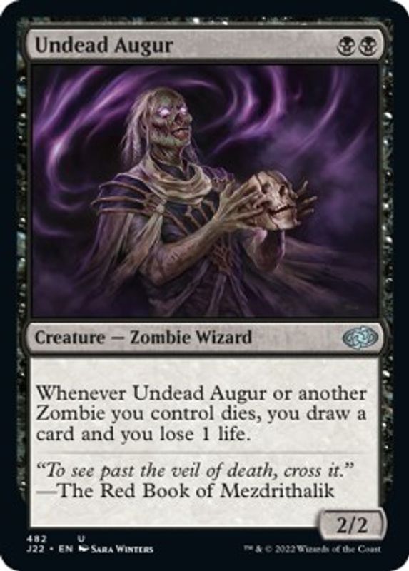 Undead Augur - 482 - Uncommon