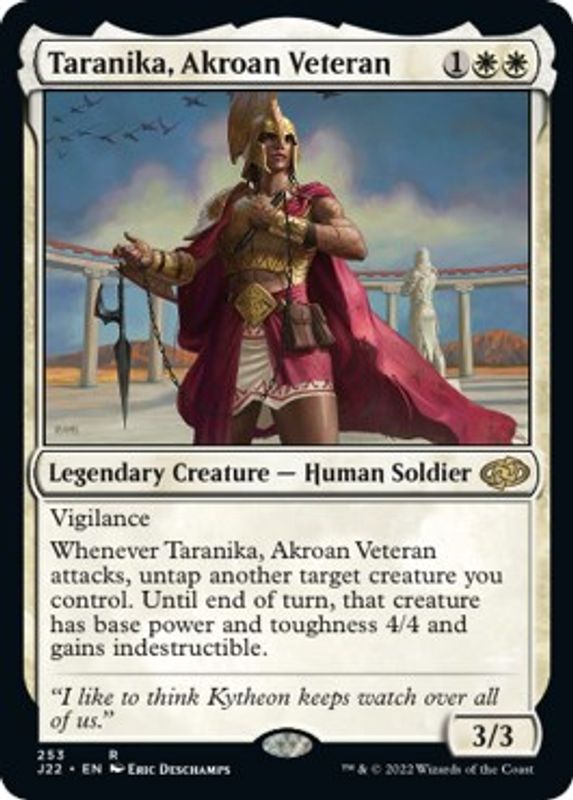 Taranika, Akroan Veteran - 253 - Rare