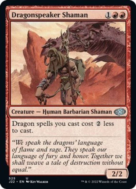 Dragonspeaker Shaman - 525 - Uncommon