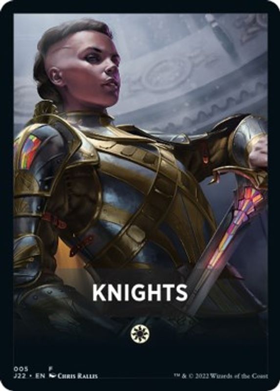 Knights Theme Card - 5 - Token