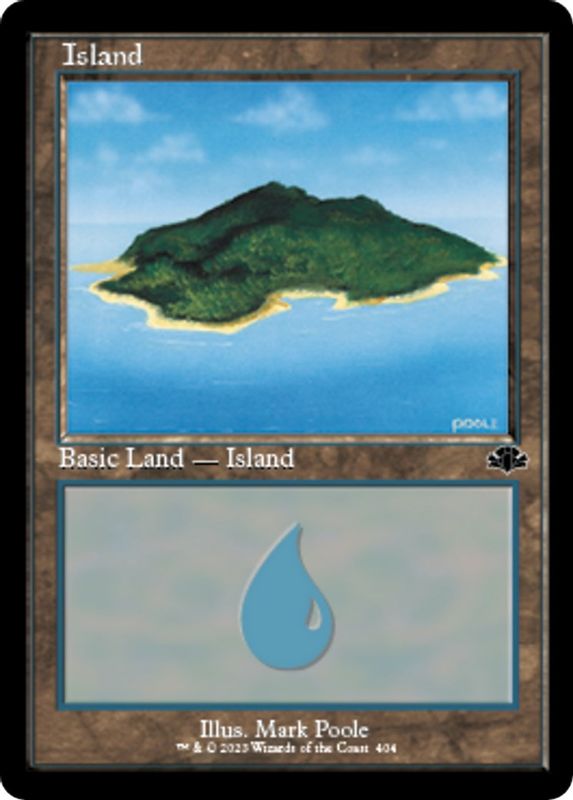 Island (404) (Retro Frame) - 404 - Land