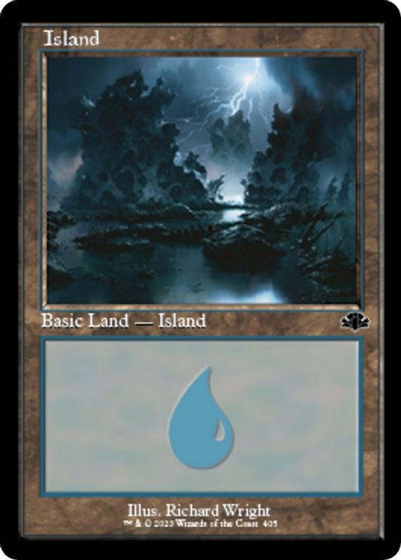 Island (405) (Retro Frame) - 405 - Land