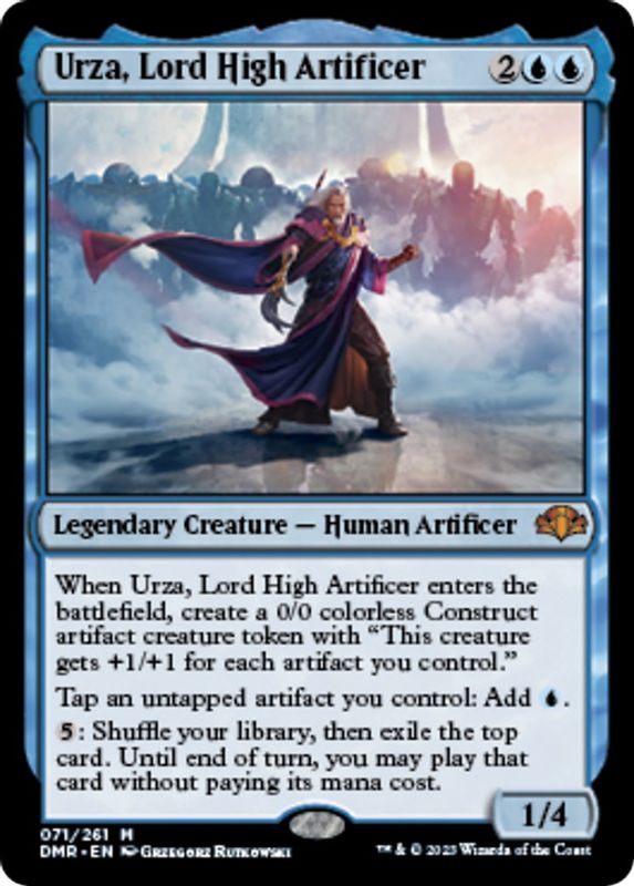 Urza, Lord High Artificer - 71 - Mythic