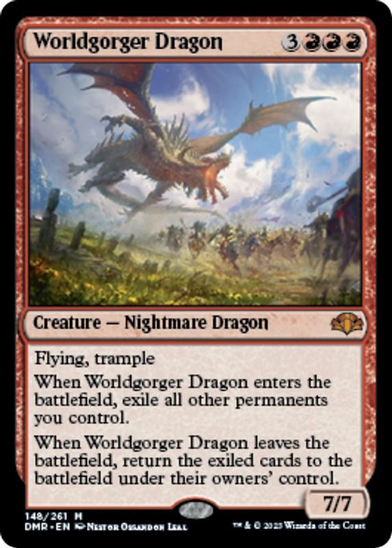 Worldgorger Dragon - 148 - Mythic