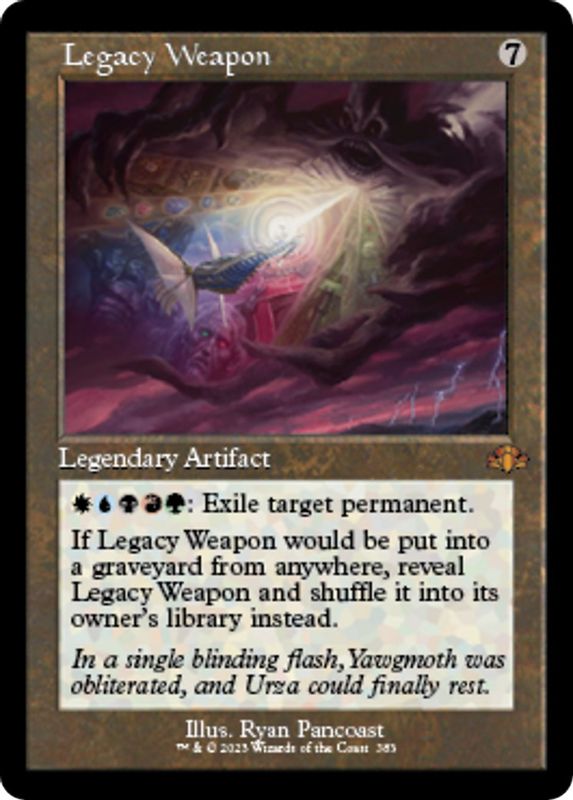 Legacy Weapon (Retro Frame) - 383 - Mythic