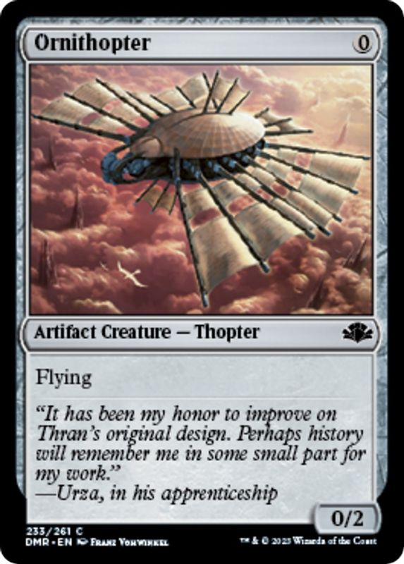 Ornithopter - 233 - Common