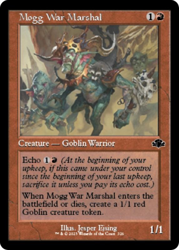 Mogg War Marshal (Retro Frame) - 326 - Common