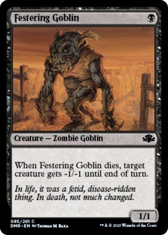 Festering Goblin - 85 - Common