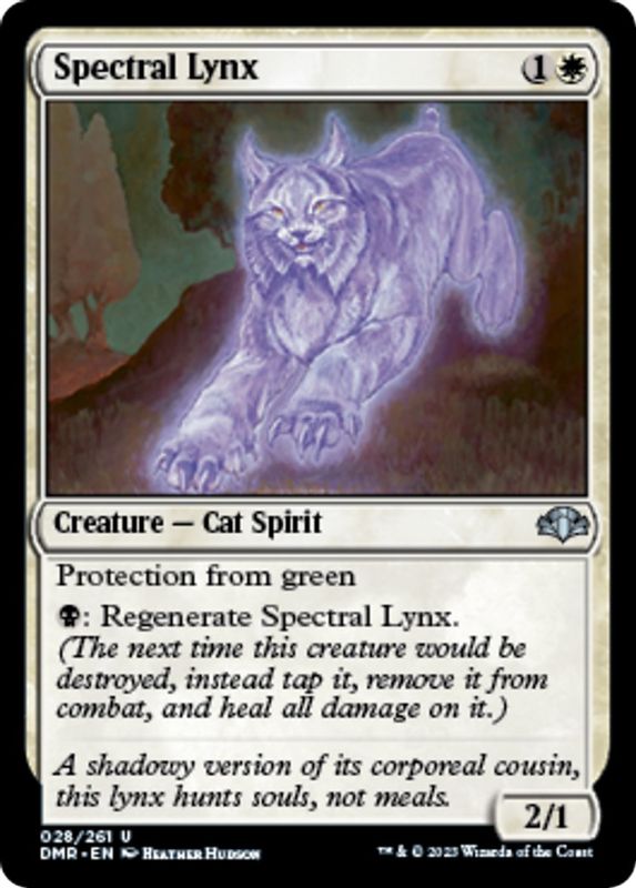 Spectral Lynx - 28 - Uncommon