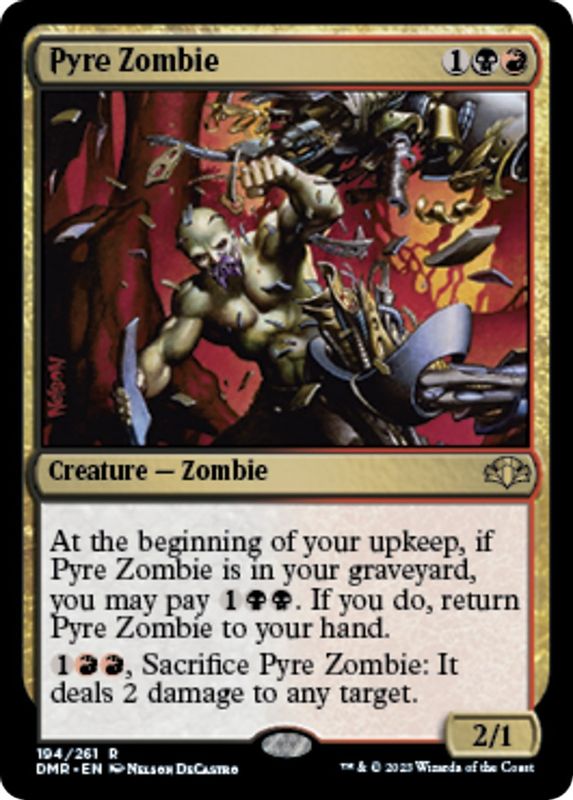 Pyre Zombie - 194 - Rare