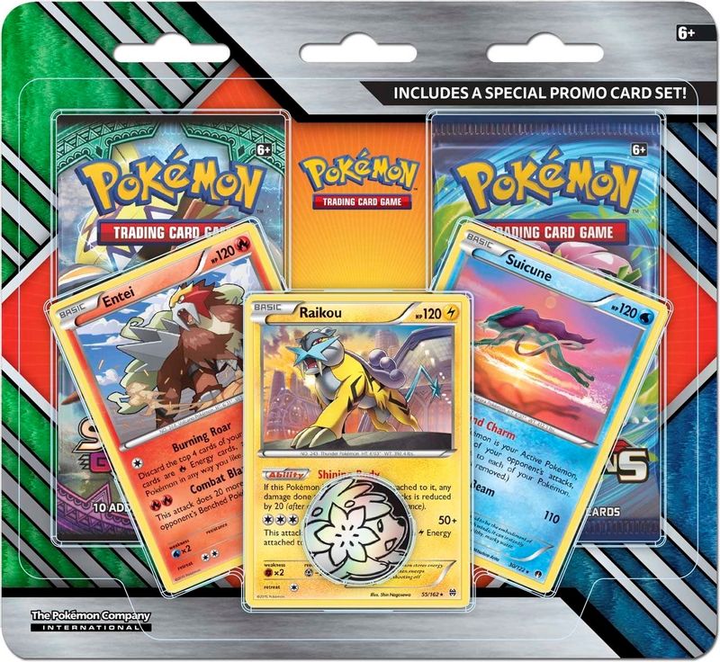 2-Pack Blister Pack [Raikou, Entei, & Suicune]