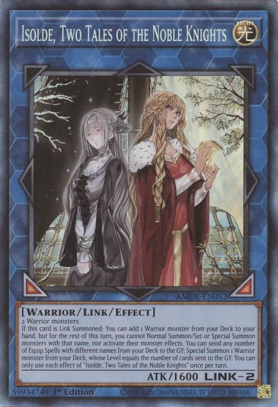 Isolde, Two Tales of the Noble Knights (CR) - AMDE-EN052 - Collector's Rare