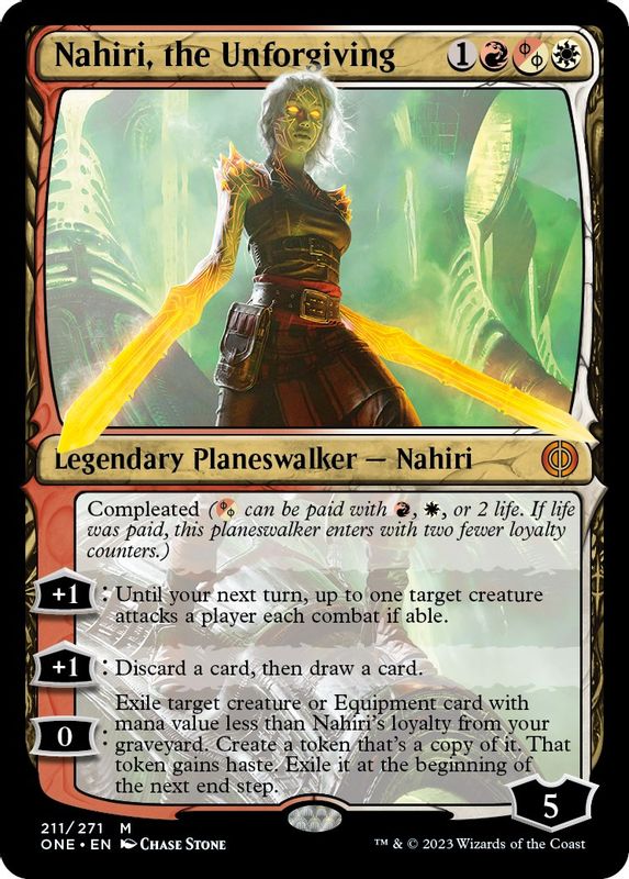 Nahiri, the Unforgiving - 211 - Mythic