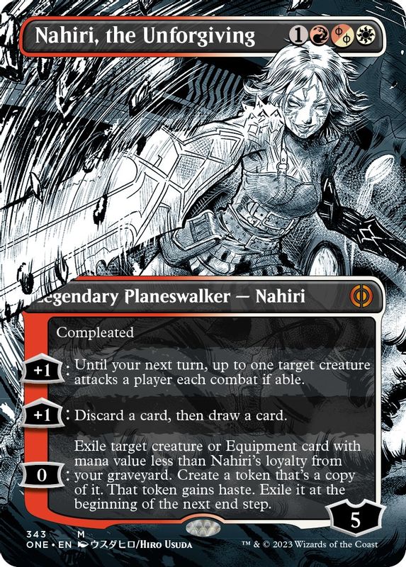 Nahiri, the Unforgiving (Borderless) - 343 - Mythic