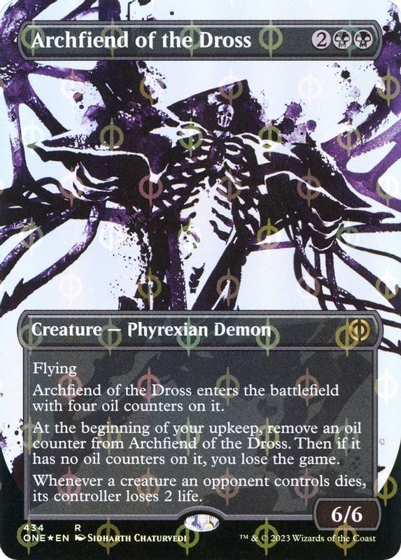 Archfiend of the Dross (Showcase) (Step-and-Compleat Foil) - 434 - Rare