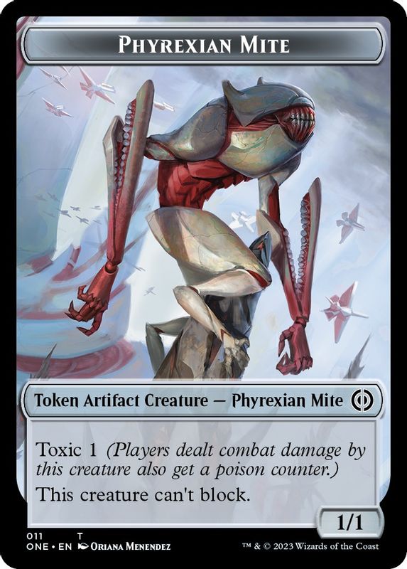 Phyrexian Mite // Phyrexian Insect Double-sided Token - Token