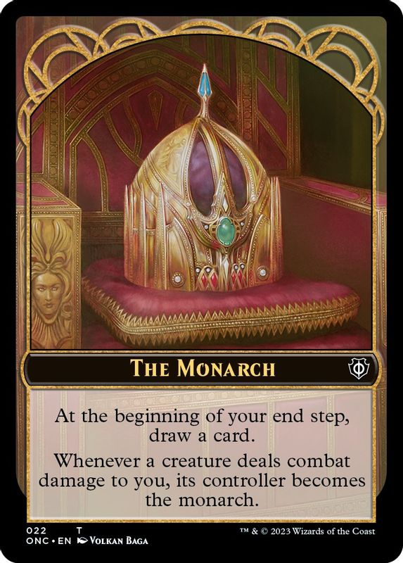 The Monarch // Golem Double-sided Token - Token