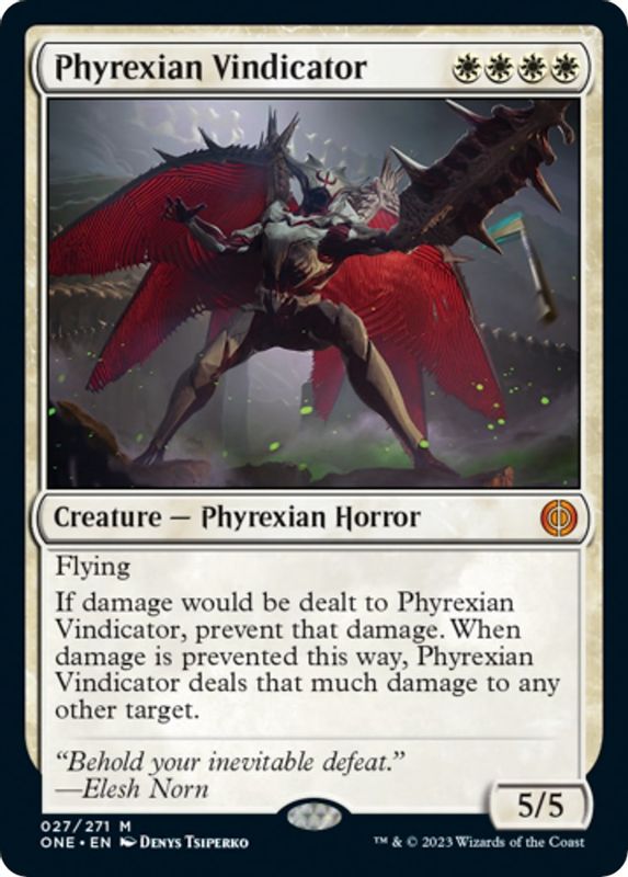 Phyrexian Vindicator - 27 - Mythic