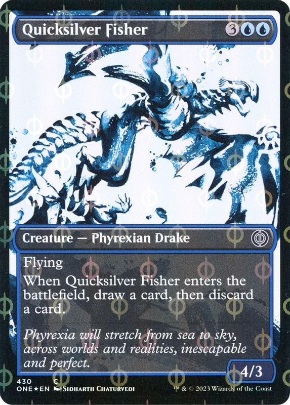Quicksilver Fisher (Showcase) (Step-and-Compleat Foil) - 430 - Common