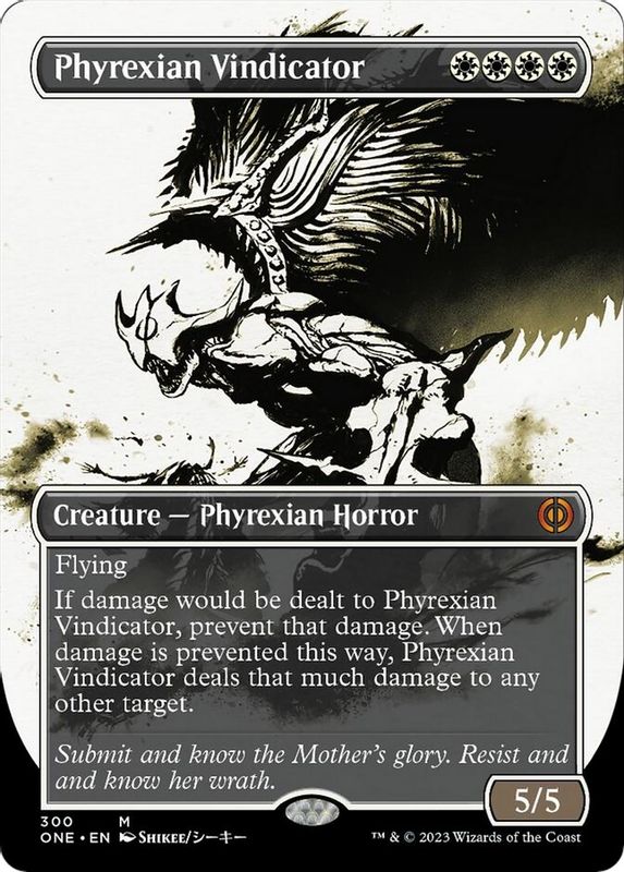 Phyrexian Vindicator (Showcase) - 300 - Mythic