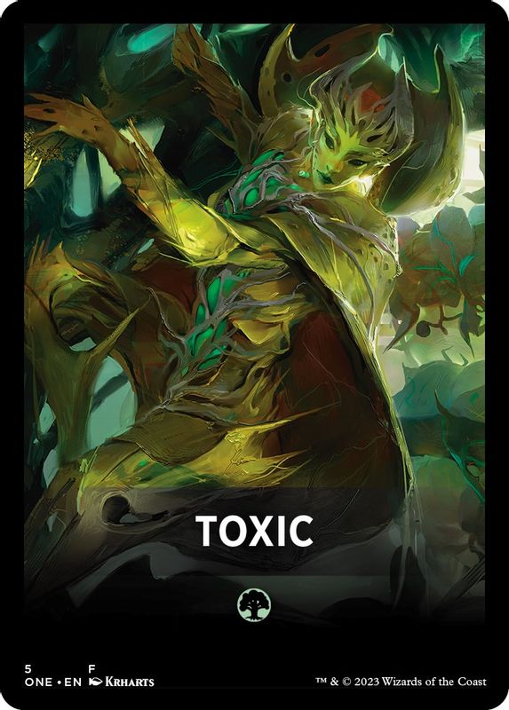 Toxic Theme Card - 5 - Token