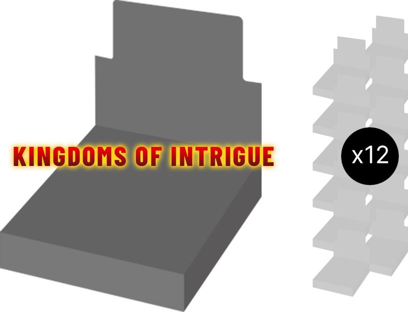 Kingdoms of Intrigue Booster Box Case