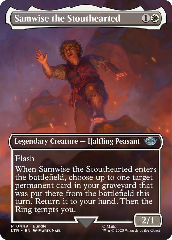 Samwise the Stouthearted (Borderless) - 449 - Uncommon