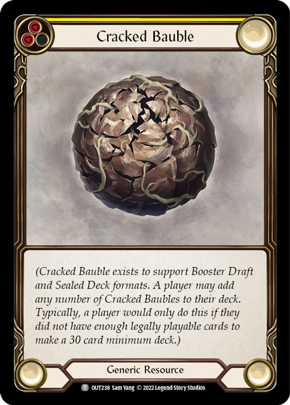 Cracked Bauble - OUT238 - Token