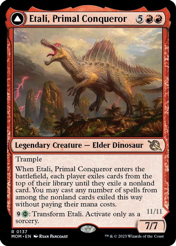 Etali, Primal Conqueror - 137 - Rare