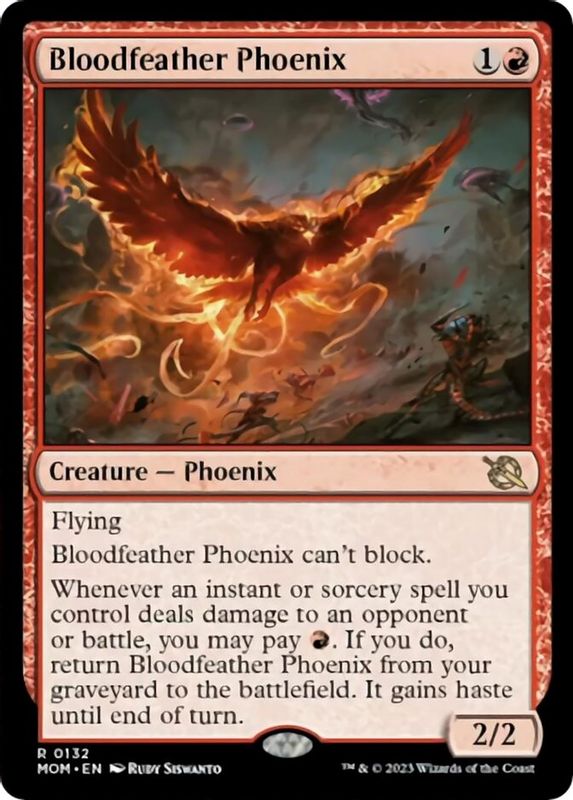 Bloodfeather Phoenix - 132 - Rare