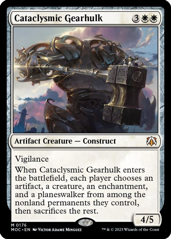 Cataclysmic Gearhulk - Mythic