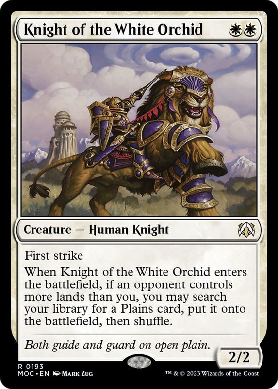 Knight of the White Orchid - Rare
