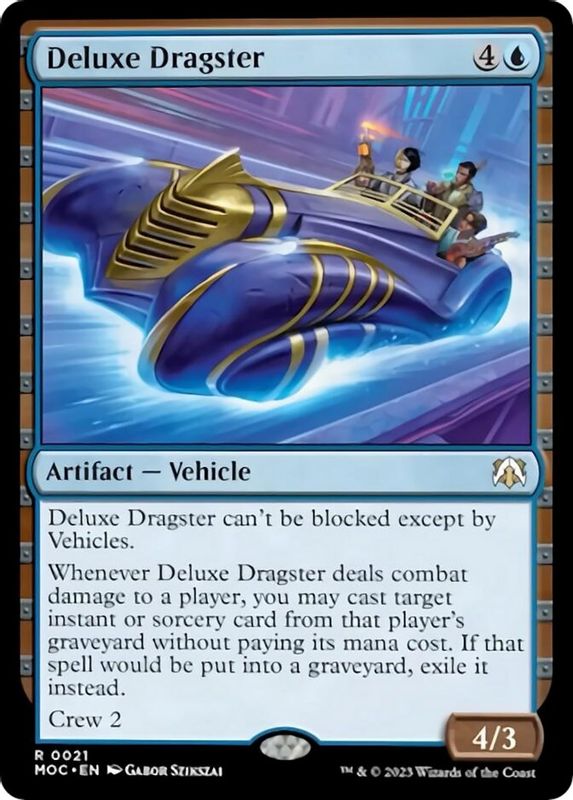 Deluxe Dragster - 0021 - Rare
