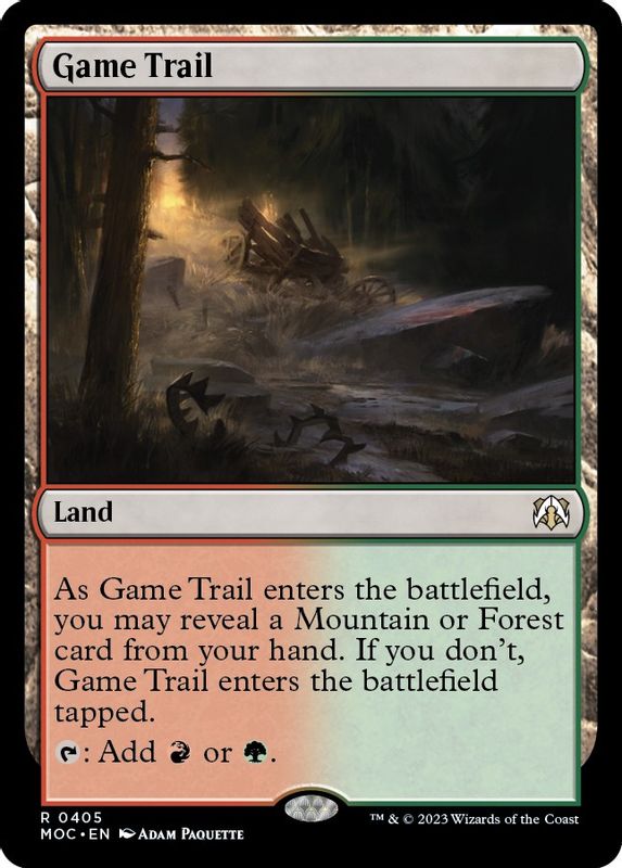 Game Trail - 405 - Rare