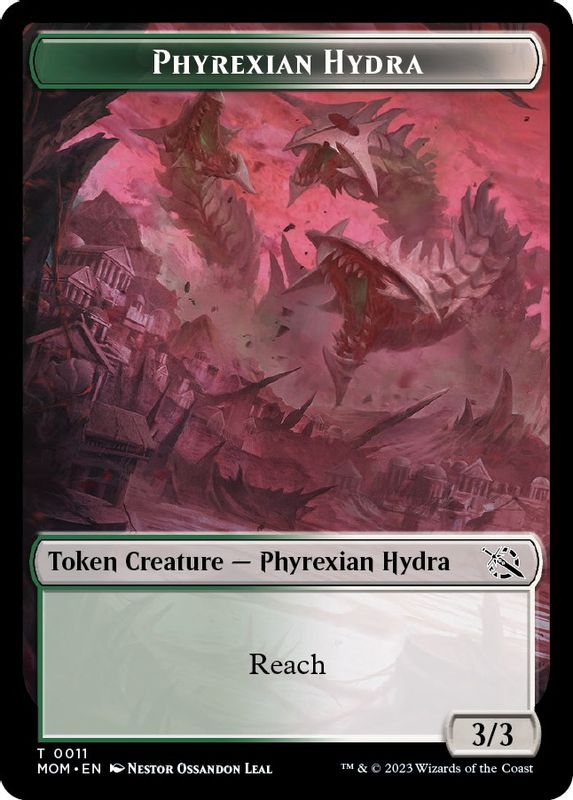 Phyrexian Hydra Token (0011) - 11 - Token