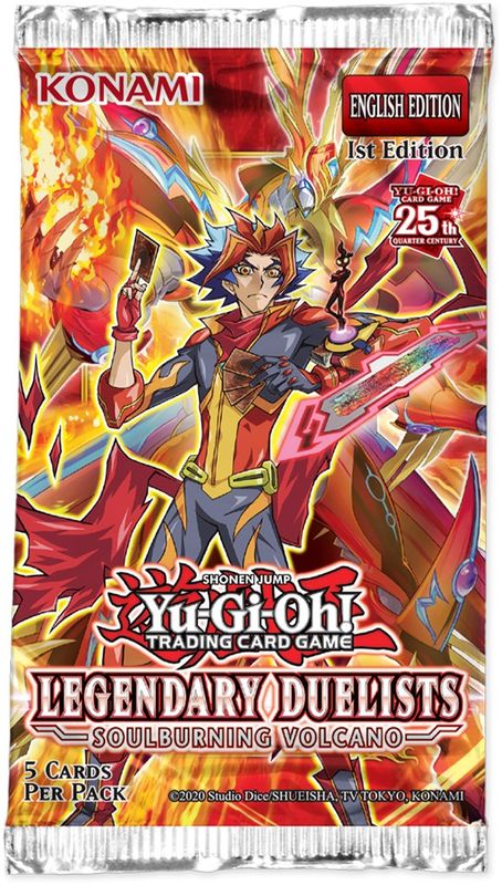 Legendary Duelists: Soulburning Volcano Booster Pack [1st Edition]