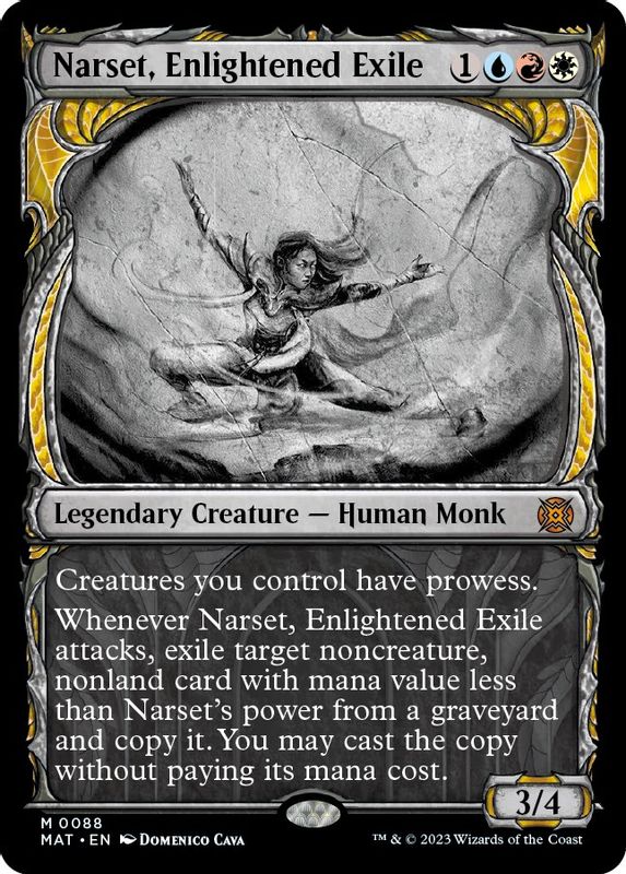 Narset, Enlightened Exile (Showcase) - 88 - Mythic